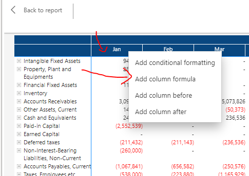 Add column formula